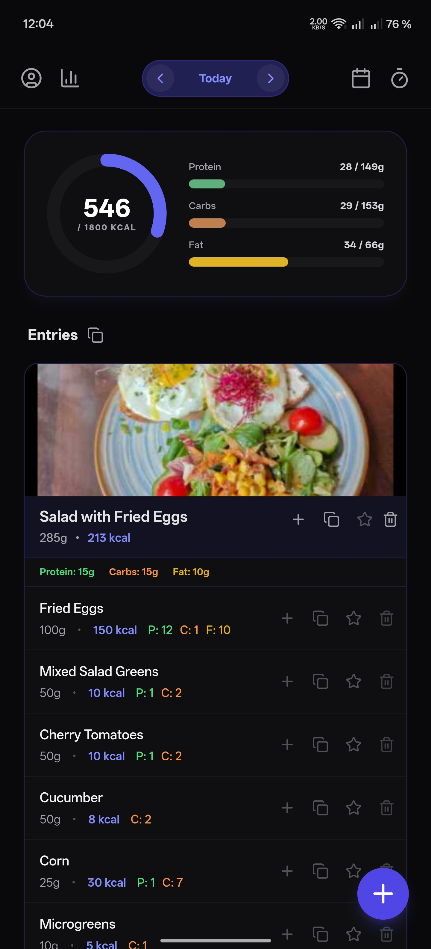 Kalio App Screenshot